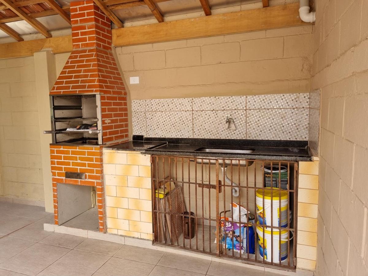 Confortavel Casa Com Piscina E Churrasqueira A 100M Da Praia Caraguatatuba Eksteriør billede
